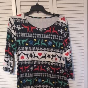 Yelete Colorful Holiday Dress